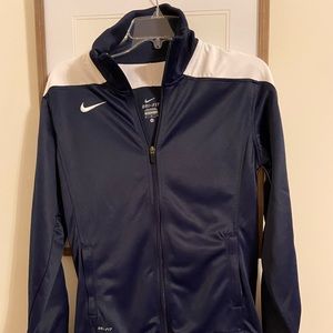 Blue Nike Zip Up Jacket